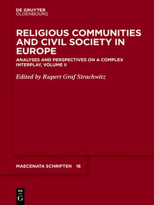 cover image of Religious Communities and Civil Society in Europe